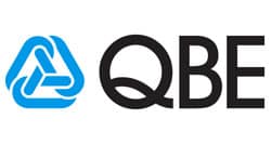 QBE logo - Arrow Caravans